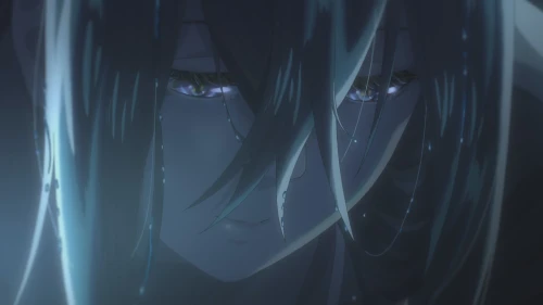 幽暗中的神秘少女 黑暗 神秘 长发 1080P