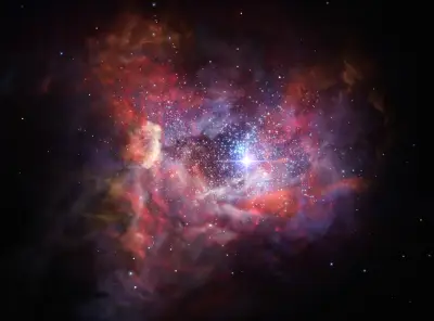 星云壮观景象 宇宙 星云 色彩斑斓 8K