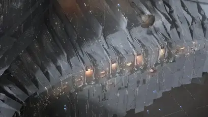 未来科技走廊 科幻 未来主义 金属质感 2K
