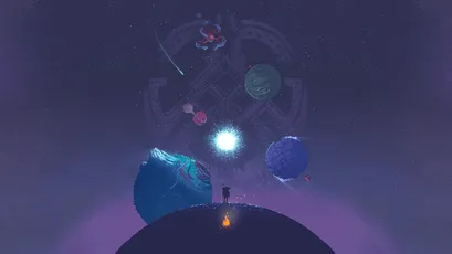 星际探险 科幻 宇宙 紫色 1080P