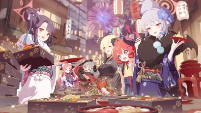 夜市奇缘 动漫 夜市 和风 1080P