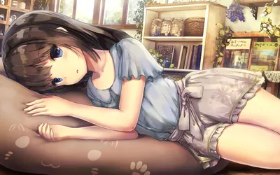 动漫风格的可爱女孩 动漫 可爱 女孩 4K