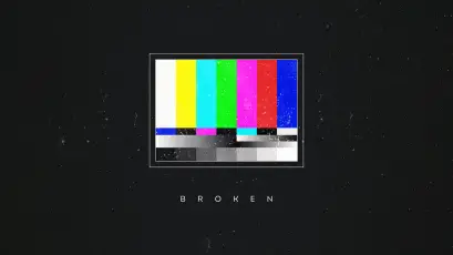 故障艺术测试图 故障艺术 电视测试图 复古 4K