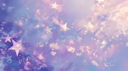 梦幻星空 星空 梦幻 紫色 4K