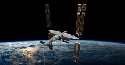 国际空间站 国际空间站 太空 地球 4K