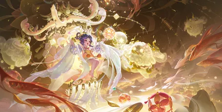 仙灵幻境 仙侠 幻想 金色 8K
