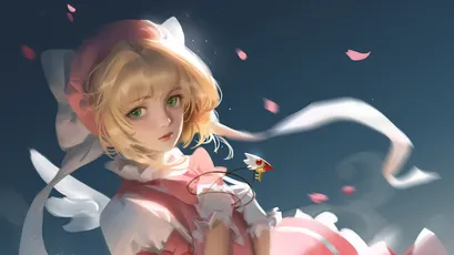梦幻少女 幻想风格 粉色主题 可爱角色 4K