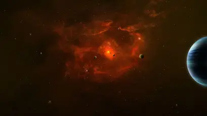 宇宙星云与行星 宇宙 太空 星云 4K