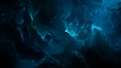 深邃宇宙 宇宙 星云 蓝色 8K
