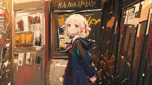 街头的神秘少女 街头 神秘 少女 4K