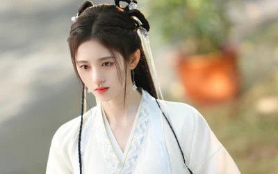 古风美人 古风 美人 白衣 2K