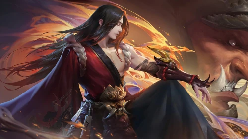 奇幻战士与火焰 奇幻 战士 火焰 4K