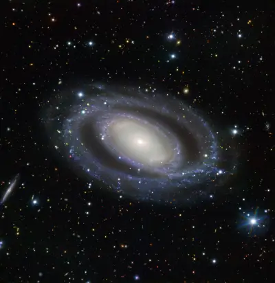 螺旋星系 宇宙 星系 夜空 4K