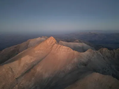 山峰日落 山脉 自然风光 黄昏 4K