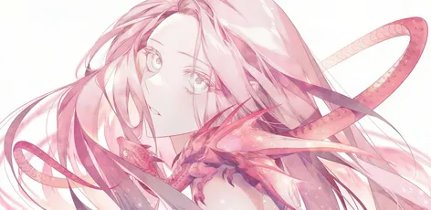 梦幻粉色少女 动漫风格 粉色主题 梦幻场景 8K